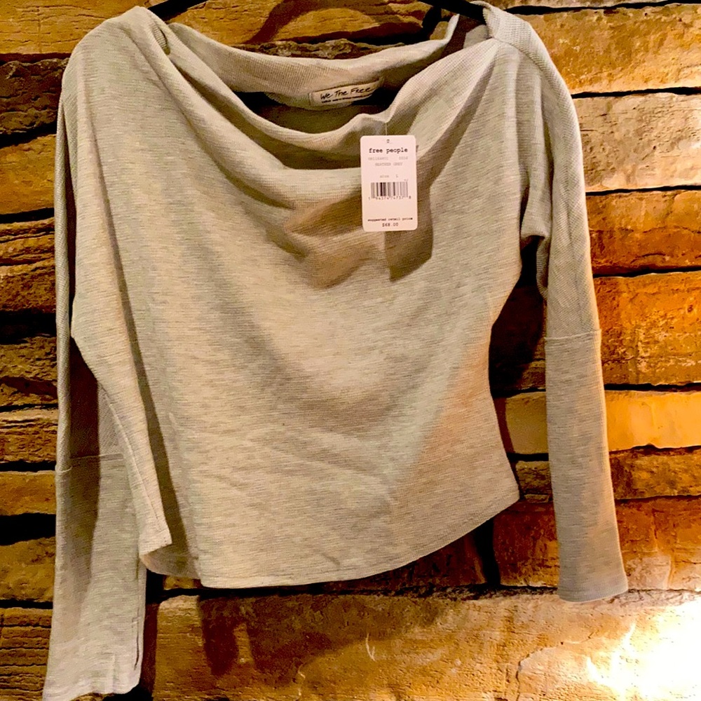 Free People off shoulder thermal